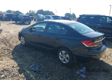 2013 Honda Civic Lx from USA, damaged, VIN 19XFB2F59DE090166